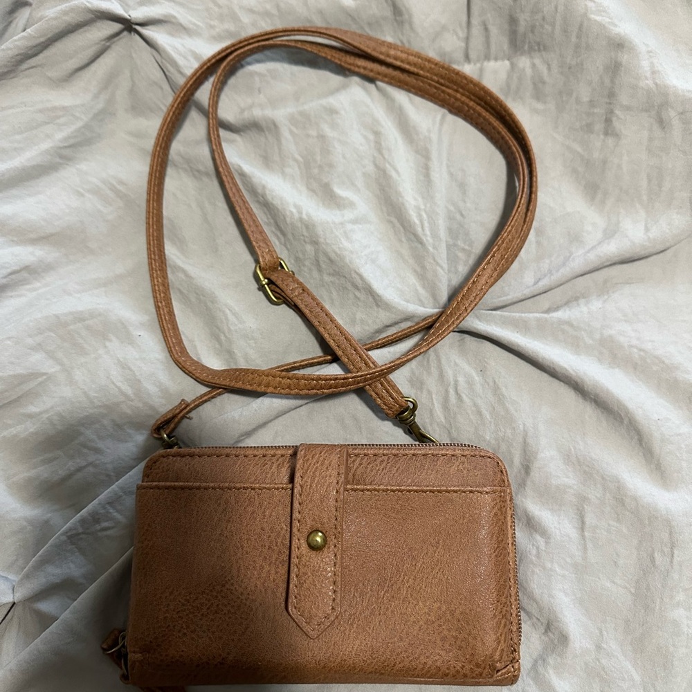Brown Maurices Purse/Wristlet